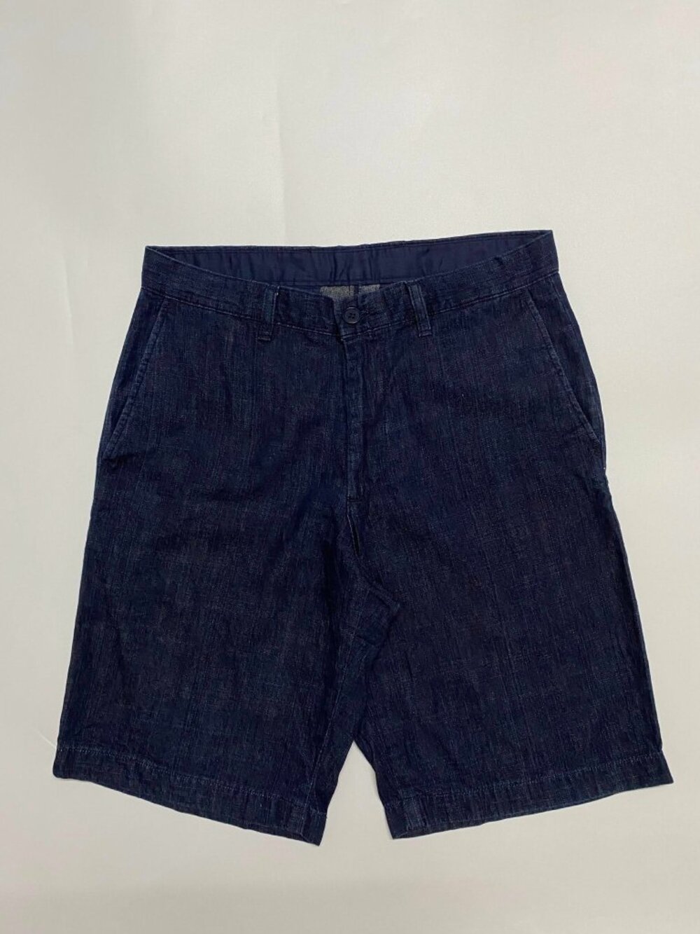 Mens Dark Wash Denim Shorts